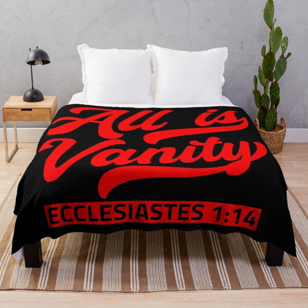 Item preview, All Is Vanity - Ecclesiastes 1:14 designed and sold by plushism.