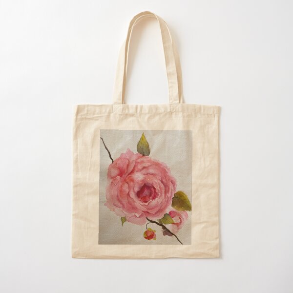 Print of a rose. A rose for you Cotton Tote Bag