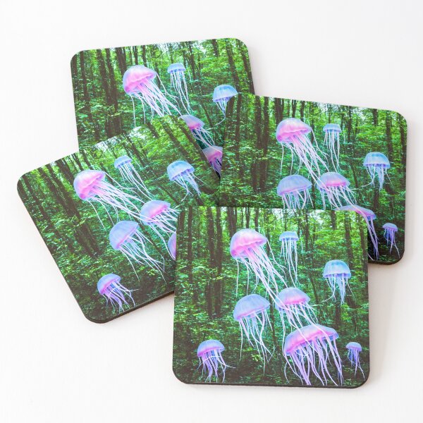 Item preview, Jellyfish in the forest designed and sold by Planetporridge.