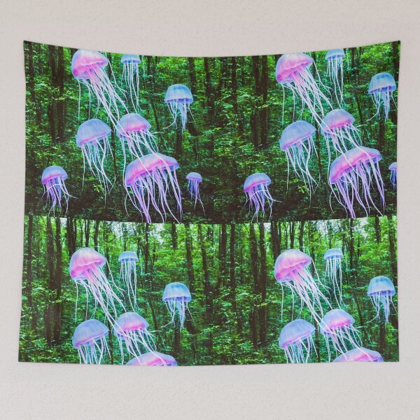 Item preview, Jellyfish in the forest designed and sold by Planetporridge.