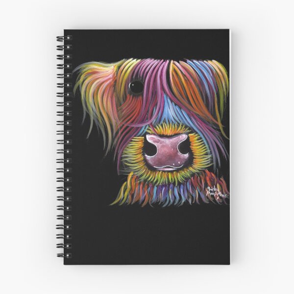 Item preview, Scottish Highland Cow ' MacKenzie ' by Shirley MacArthur designed and sold by Shirley MacArthur Art.