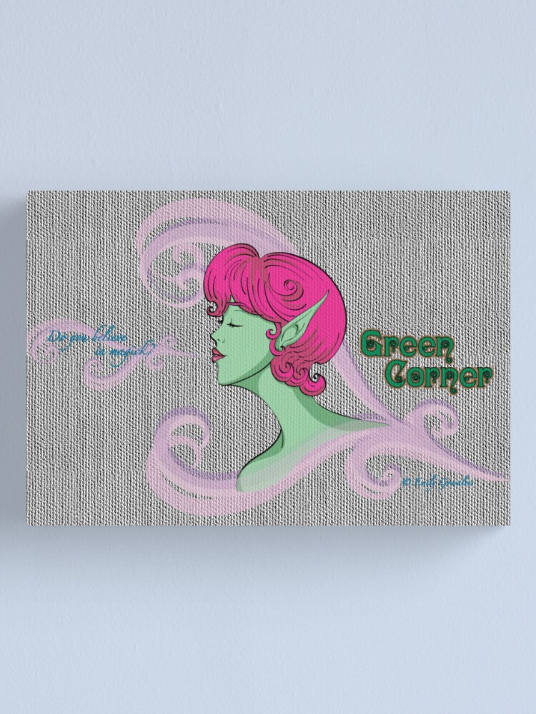 Alternate view of Smoky Magick Canvas Print