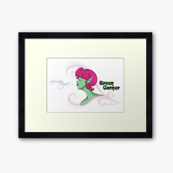 Smoky Magick Framed Art Print
