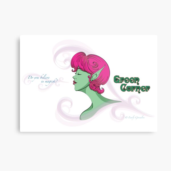 Smoky Magick Metal Print