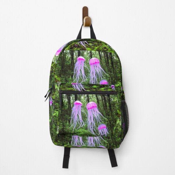 Item preview, Jellyfish swimming in the trees designed and sold by Planetporridge.