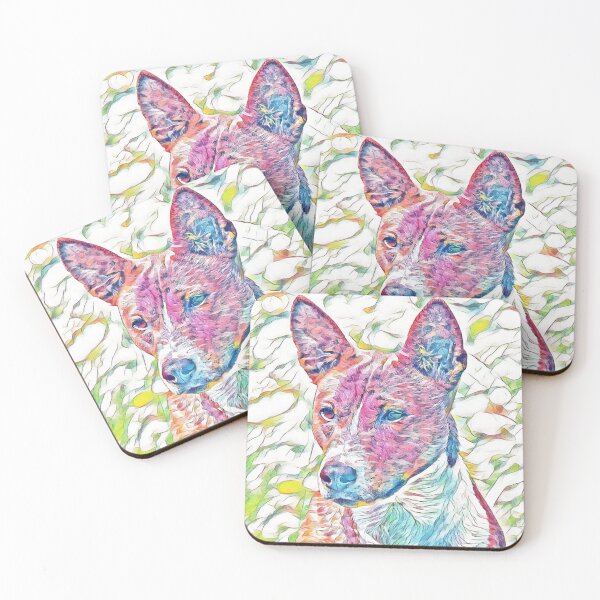 Item preview, Jack Russel Terrier In Pastel Colours designed and sold by McThingummy.