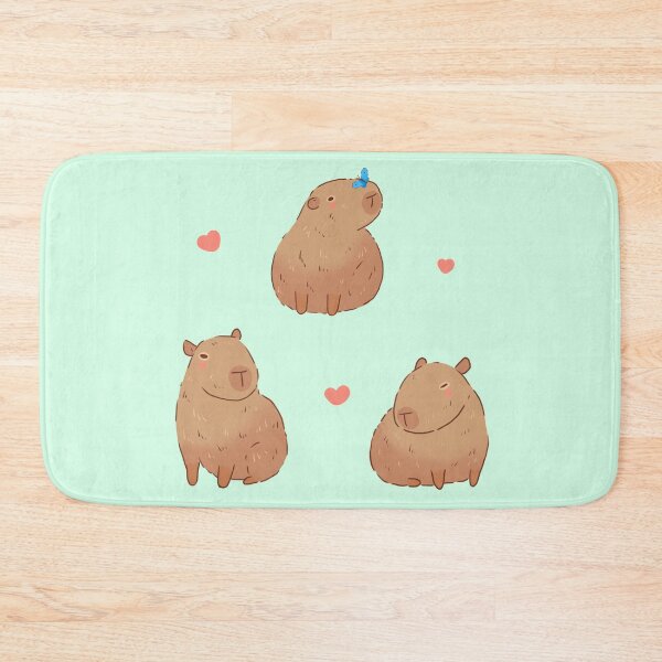 Item preview, Capybaras drawings sticker pack  designed and sold by Mayarart.