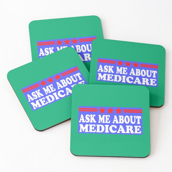 Item preview, Ask Me About Medicare Sticker   designed and sold by Suberdesigns.