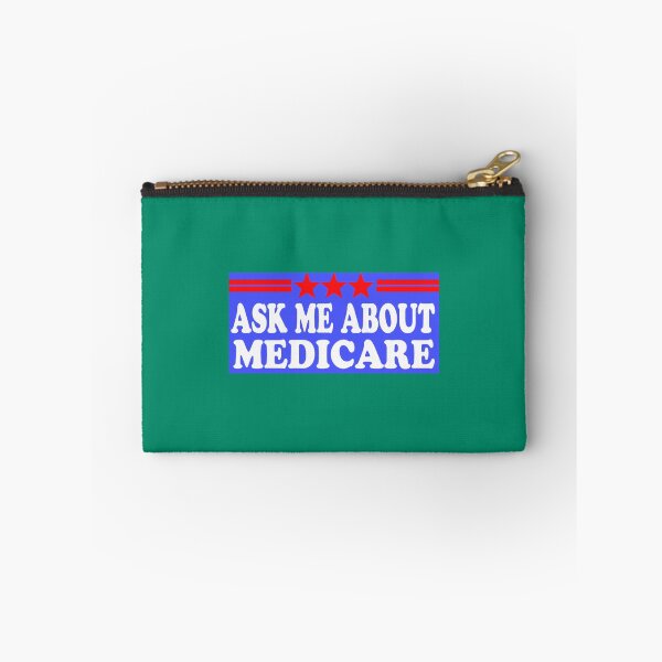 Item preview, Ask Me About Medicare Sticker   designed and sold by Suberdesigns.
