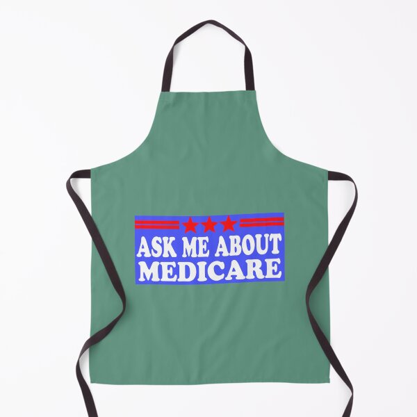 Item preview, Ask Me About Medicare Sticker designed and sold by Suberdesigns.