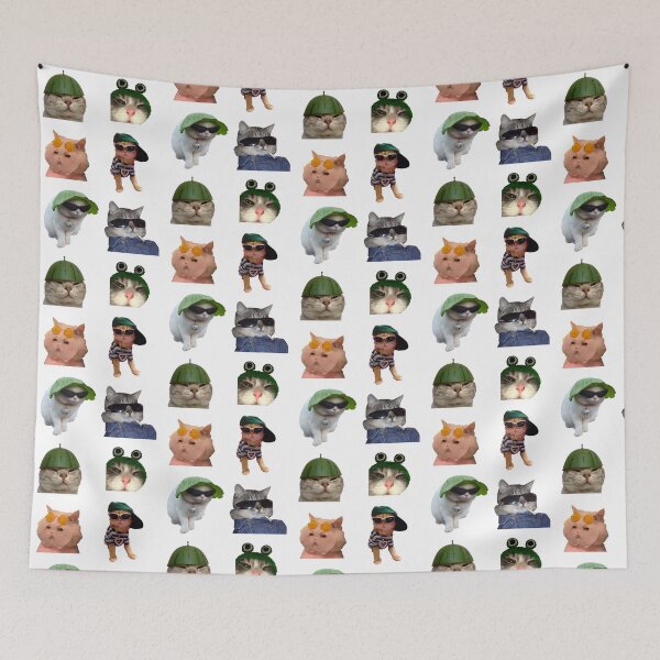 Item preview, Cats in Hats and Sunglasses designed and sold by Lauren Kenney.