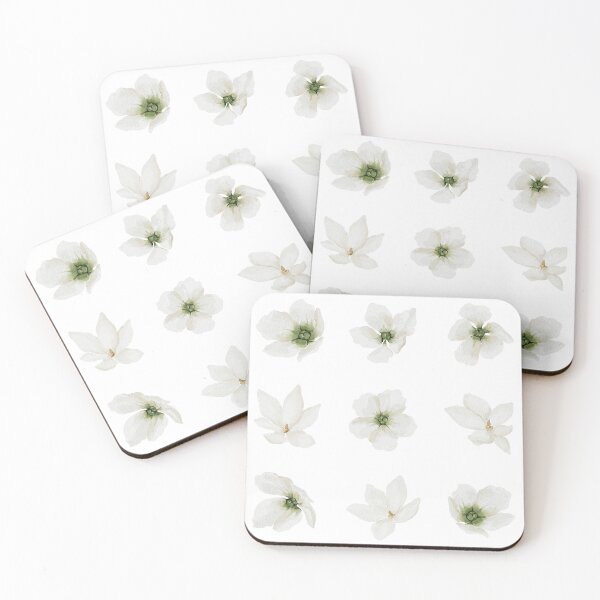 Item preview, Little White Watercolor Flowers designed and sold by Pavnud.