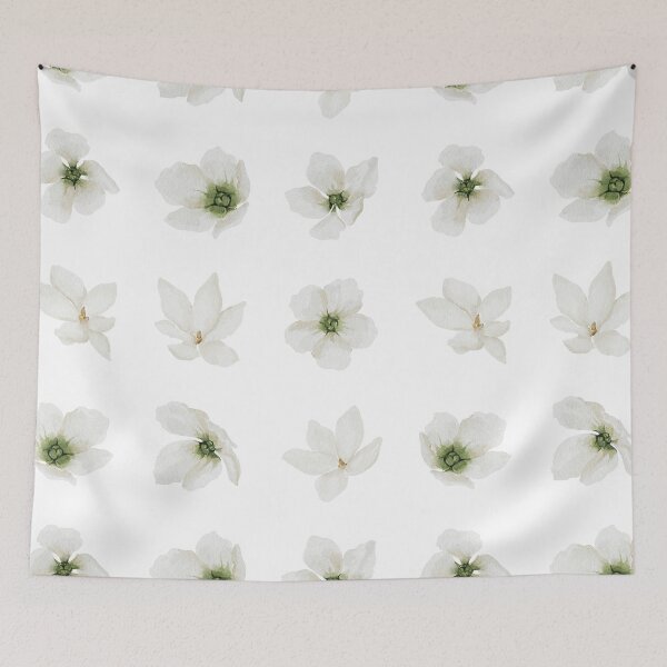 Item preview, Little White Watercolor Flowers designed and sold by Pavnud.