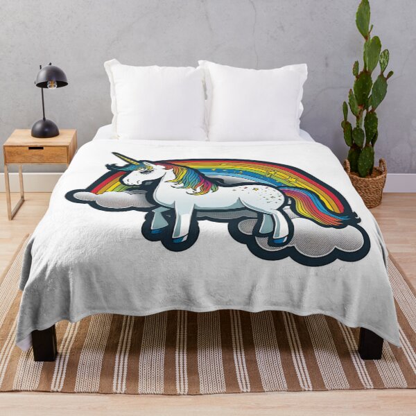 Item preview, Cute Rainbow unicorn Sticker designed and sold by Itis-Whatitis.