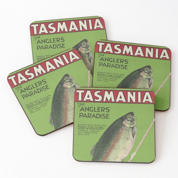 Item preview, Tasmania Vintage Travel Poster Australia Vintage Travel Art designed and sold by cutesy.
