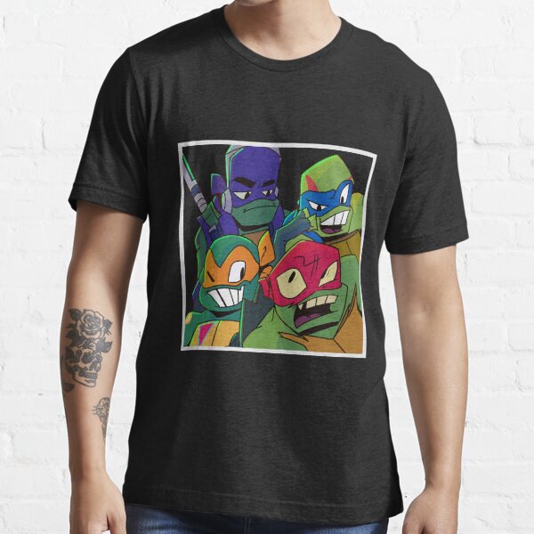 Teenage Mutant Ninja Turtles Group Action Poses T-Shirt