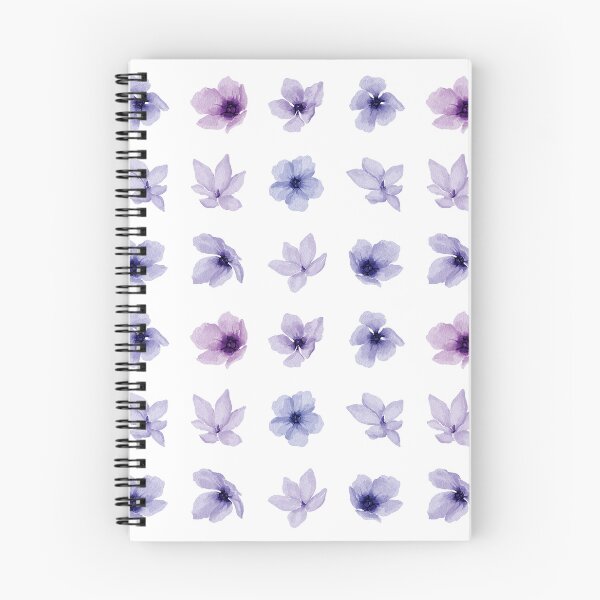 Item preview, Little Blue Violet Watercolor Flowers designed and sold by Pavnud.