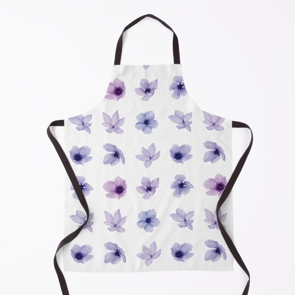 Item preview, Little Blue Violet Watercolor Flowers designed and sold by Pavnud.