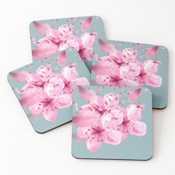 Item preview, Pretty Petals On Pink Pastels Cherry Blossom Aesthetic  designed and sold by Flowerartlovers.