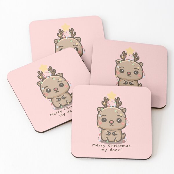 Item preview, Merry Christmas My Deer!  - Cute designed and sold by HappyDoodlen.