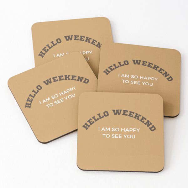 Item preview, Hello Weekend Bear Skin designed and sold by Jalib.