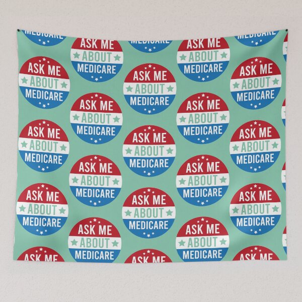 Item preview, Medicare - Ask Me About Medicare         designed and sold by Suberdesigns.