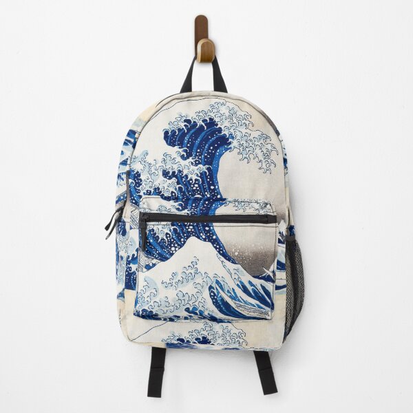 Vista previa del artículo con la obra «Hokusai's Under the Wave off Kanagawa (1830-1833) japonés antiguo», diseñado y vendido por hottest-tees.
