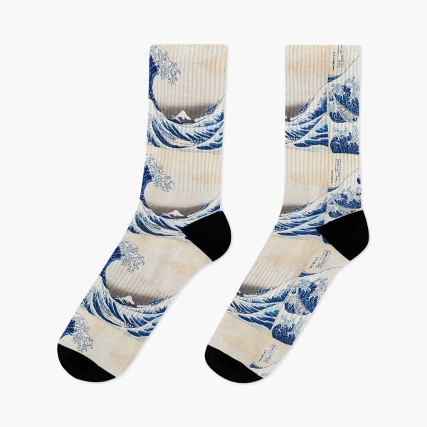 Item preview, Hokusai's Under the Wave off Kanagawa (1830-1833) vintage Japanese designed and sold by hottest-tees.