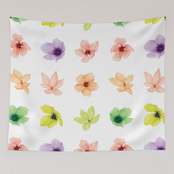 Item preview, Little Colorful Watercolor Flowers designed and sold by Pavnud.