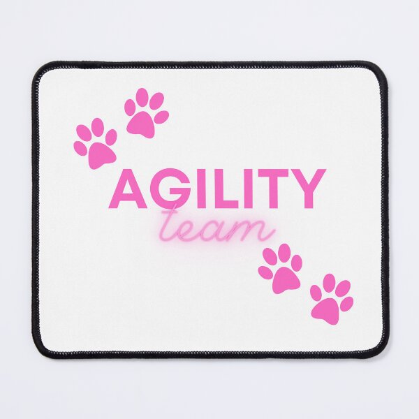 Item preview, Agility team in pink with paws designed and sold by PausePapote.