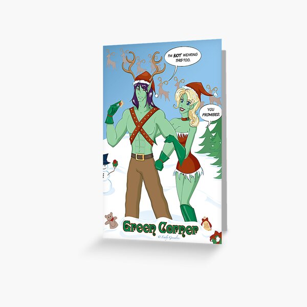 Winter Holiday Greeting Card
