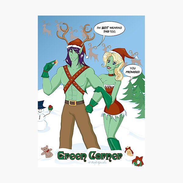 Winter Holiday Photographic Print
