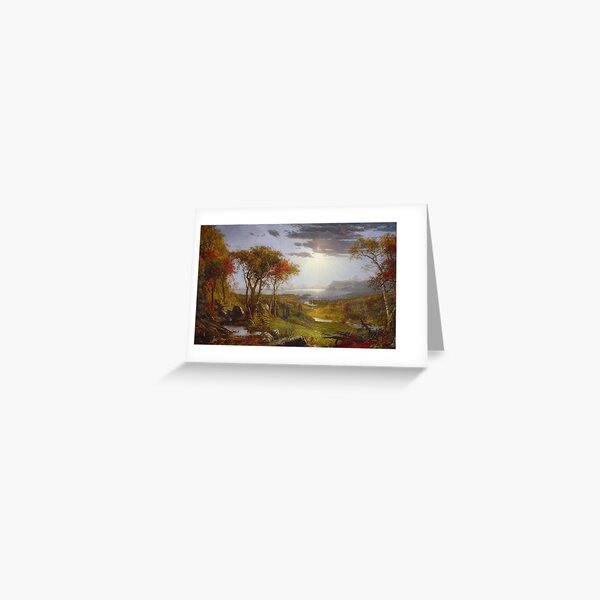 Item preview, Autumn - On the Hudson River - Jasper Francis Cropsey  designed and sold by TheGuestCat.