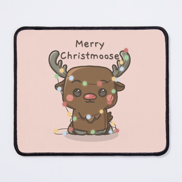 Item preview, Merry Christmoose - Cute designed and sold by HappyDoodlen.