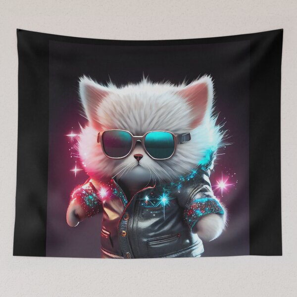 Item preview, Cute Space Cat - Anime Art design designed and sold by AlNoah.