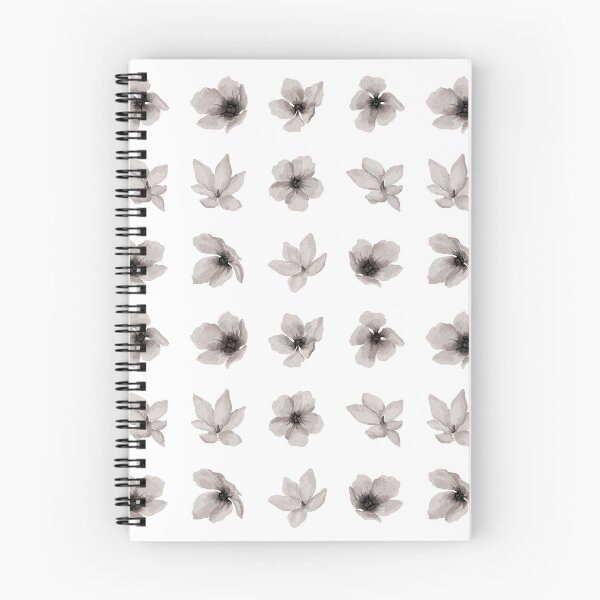 Item preview, Little Gray Watercolor Flowers designed and sold by Pavnud.