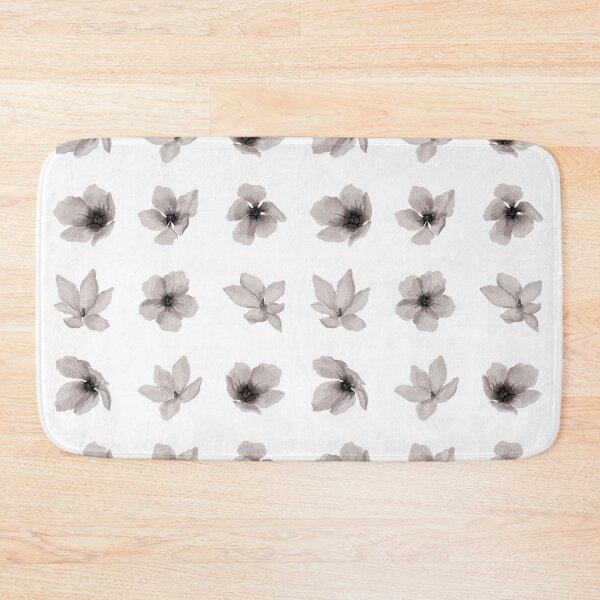 Item preview, Little Gray Watercolor Flowers designed and sold by Pavnud.