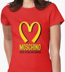 Moschino mcdonald Women's Fitted T-Shirt