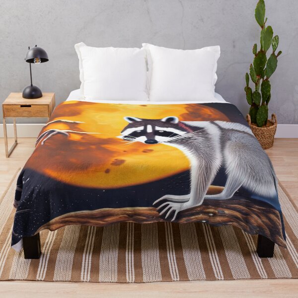 Item preview, Racoon and the Moon designed and sold by AltenborgMedia.