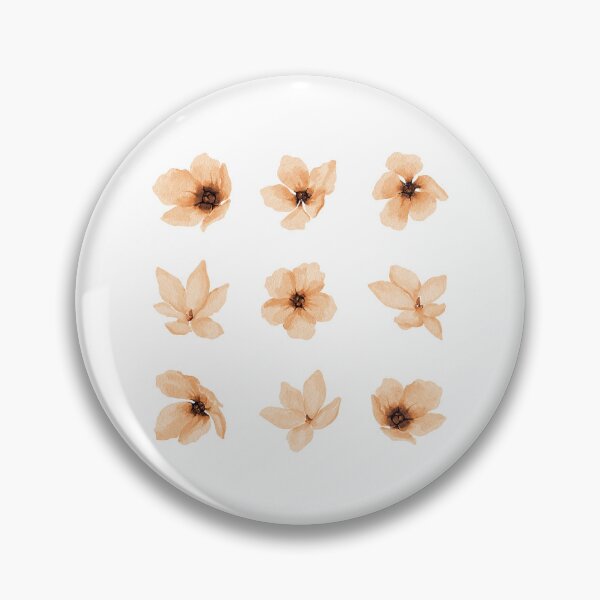 Item preview, Little Orange Watercolor Flowers designed and sold by Pavnud.