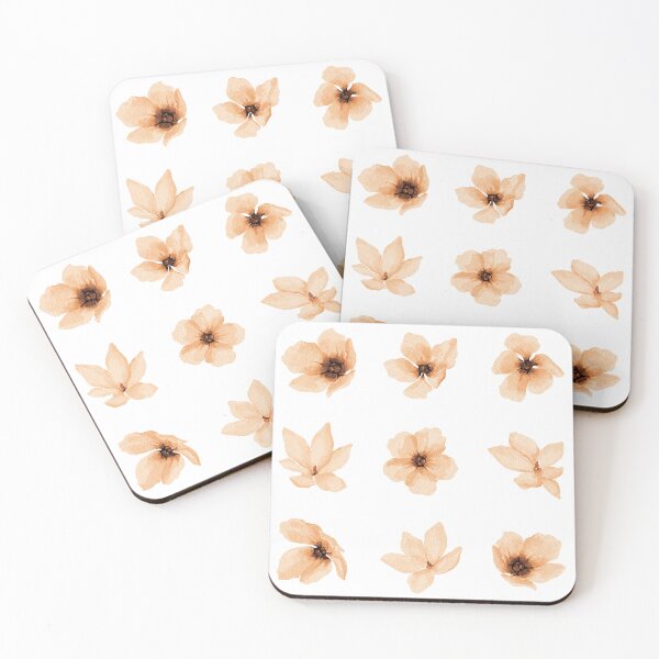 Item preview, Little Orange Watercolor Flowers designed and sold by Pavnud.