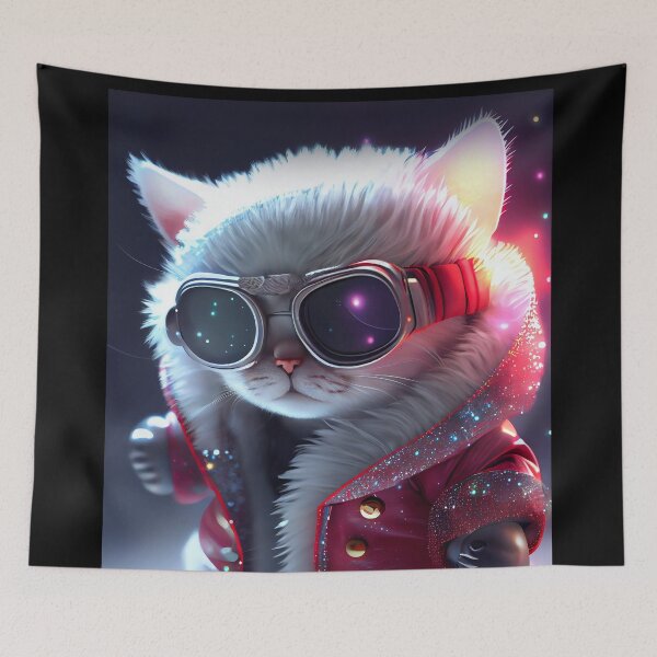 Item preview, Cute Space Cat - Anime Art design designed and sold by AlNoah.