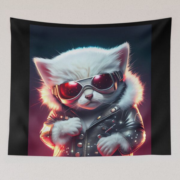 Item preview, Cute Space Cat - Anime Art design designed and sold by AlNoah.