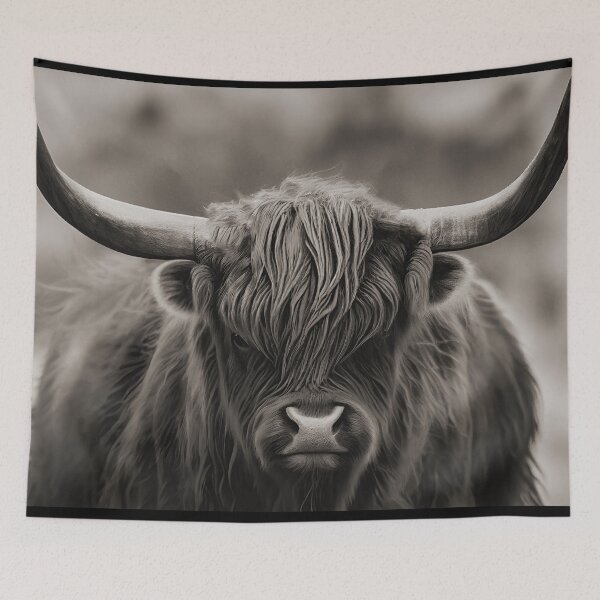 Item preview, The Great One, Highland Cow designed and sold by wildtribe.