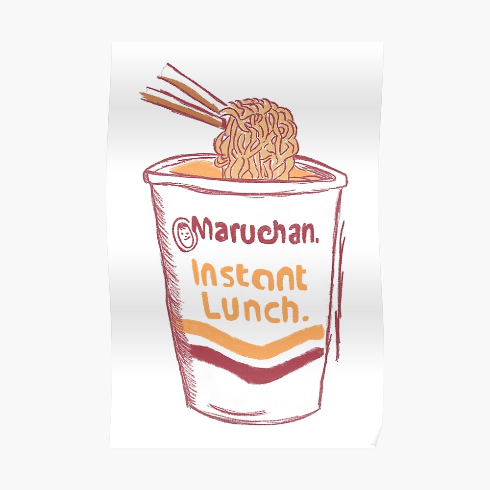 How to Draw Cup Noodles