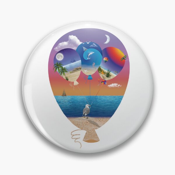 Item preview, Balloon Beach Haze designed and sold by Genson.