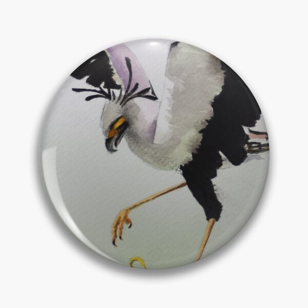 Item preview, Secretary Bird vs snake! designed and sold by VidasArt.