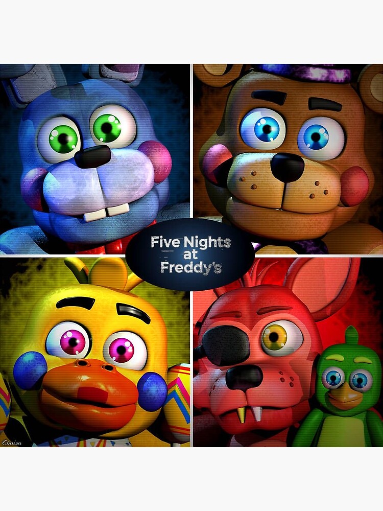 Fnaf cheap rockstar plushies