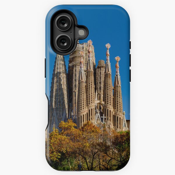 Vista previa del artículo con la obra « Sagrada Familia Gaudí desde el oeste», diseñado y vendido por Weston  Westmoreland.