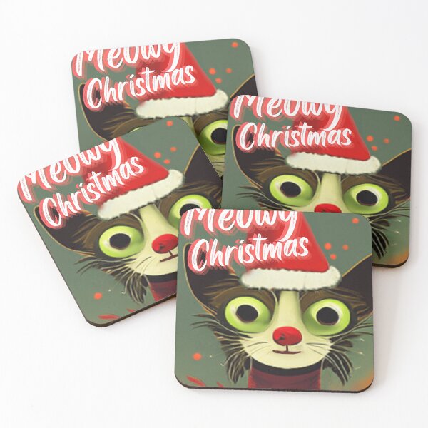 Item preview, a Meowy Christmas designed and sold by joanaoberg.